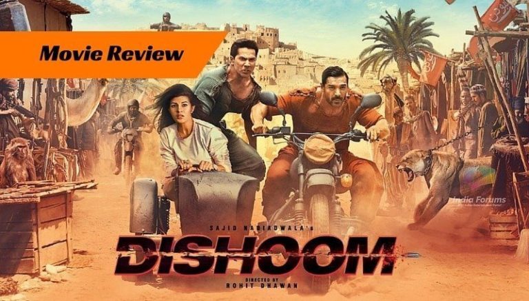 DISHOOM Movie Review : A Mediocre Masala around Varun Dhawan